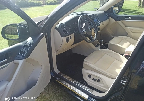 Volkswagen Tiguan cena 53500 przebieg: 202200, rok produkcji 2014 z Olsztynek małe 211